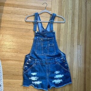 Union Bay Denim Overalls - Size Large (true medium)
